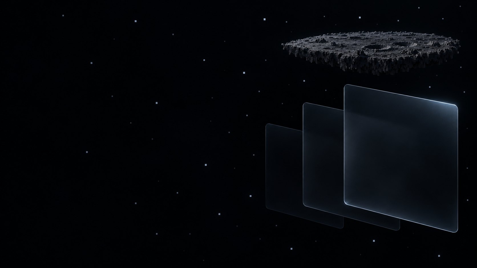 Presentation artwork for the approved launcher Settings view.